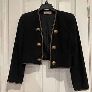 Crop blazer/ coat  in vintage style